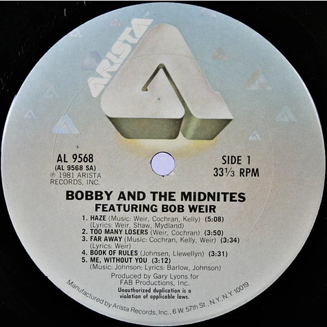 Bobby And The Midnites - Bobby & The Midnites