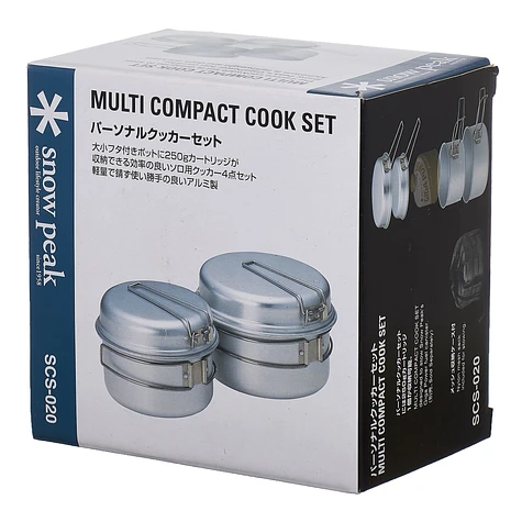 Snow Peak - Aluminum Personal Cookerset