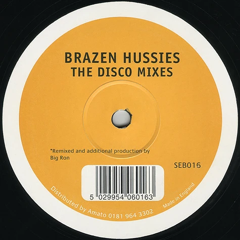 Brazen Hussies - Brazen Hussies (The Disco Mixes)