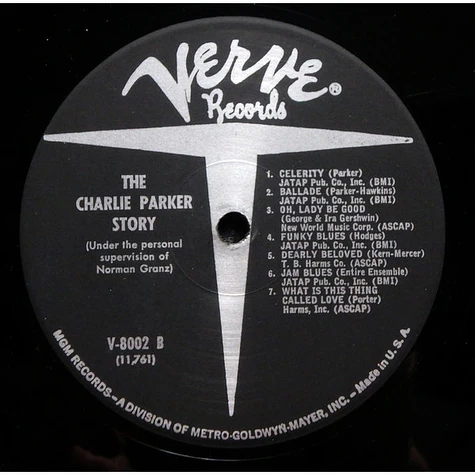 Charlie Parker - The Charlie Parker Story #3