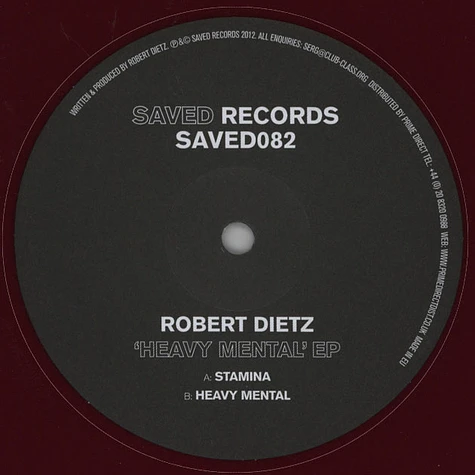 Robert Dietz - Heavy Mental EP