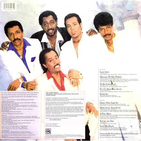 The Temptations - To Be Continued...