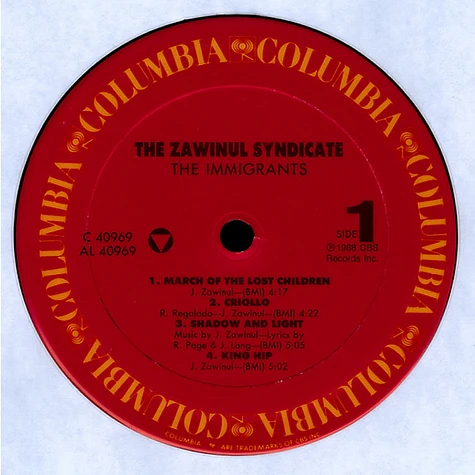 The Zawinul Syndicate - The Immigrants