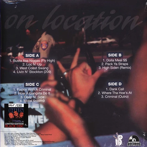 C.O.P.S. - On Location Black Vinyl Edition