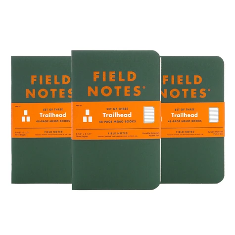 Field Notes - Trailhead 3-Pack