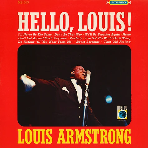 Louis Armstrong - Hello, Louis!