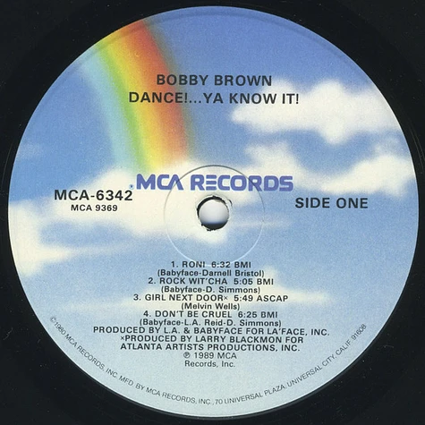 Bobby Brown - Dance!...Ya Know It!