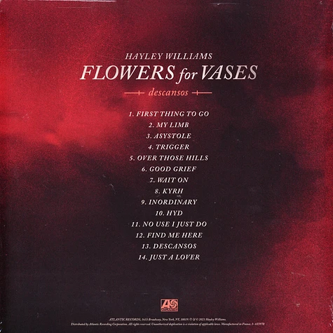 Hayley Williams - Flowers For Vases / Descansos