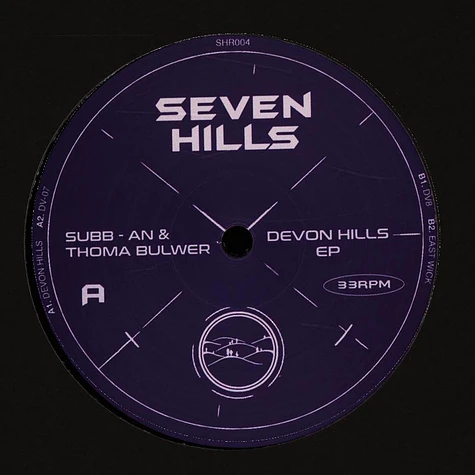 Subb-An & Thoma Bulwer - Devon Hills EP