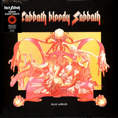 Black Sabbath - Sabbath Bloody Sabbath Limited Edition Splatter Vinyl Edition
