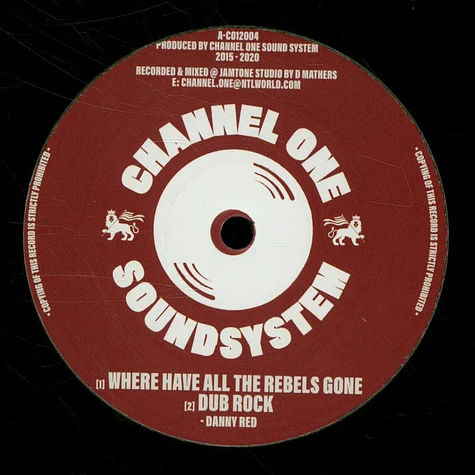 Danny Red, Jamtone / Sister Kandake, Jamtone - Where Have All The Rebels Gone, Dub / Destination, Dub