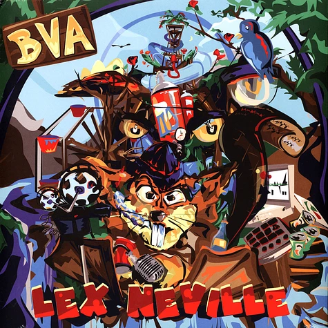 BVA - Lex Neville Splatter Vinyl Edition Damaged Cover