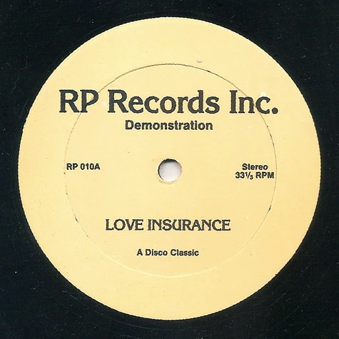 Front Page / Bionic Boogie - Love Insurance / Risky Changes