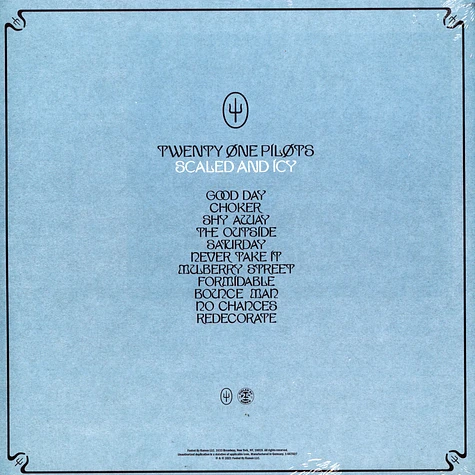 Twenty One Pilots - Scaled & Icy Black Vinyl Edition