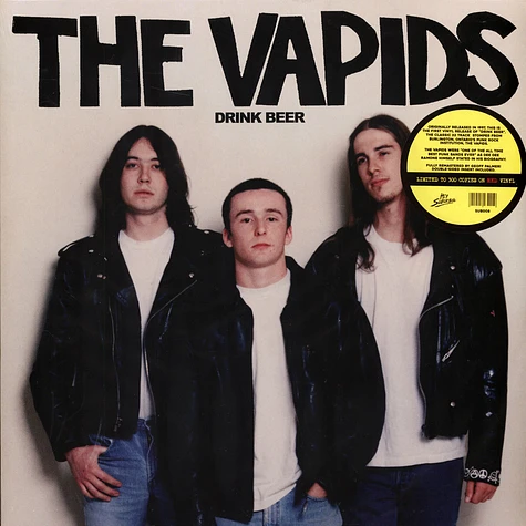 The Vapids - Drink Beer (Red Vinyl)