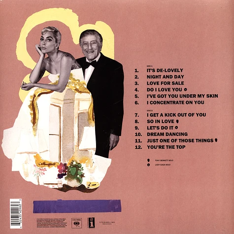 Tony Bennett & Lady Gaga - Love For Sale Indie Exclusive Alternate Cover Edition