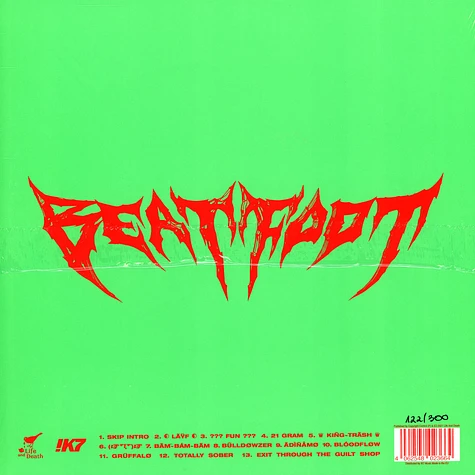 Beatfoøt - Beatfoøt Green Vinyl Edition