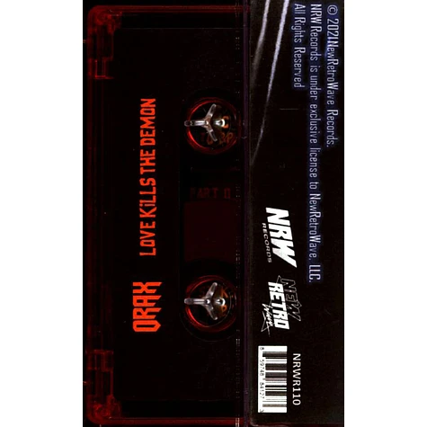 Orax - Love Kills The Demon Red Tape Edition