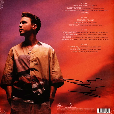 Felix Jaehn - Breathe Signed Vinyl Edition