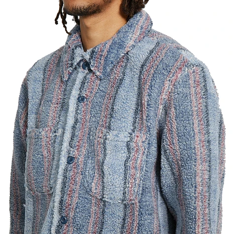 Stüssy - Stripe Sherpa Shirt