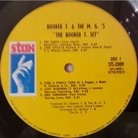 Booker T & The MG's - The Booker T. Set