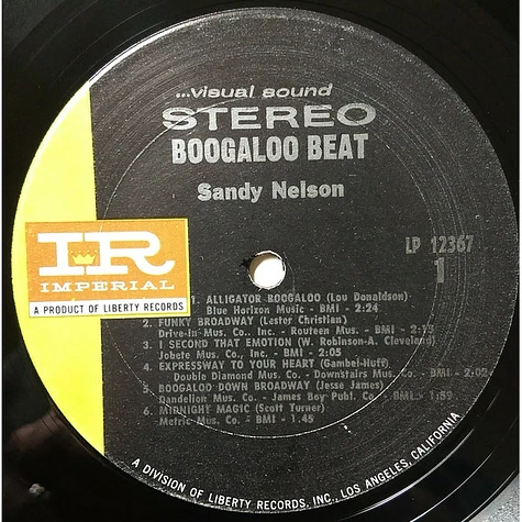 Sandy Nelson - Boogaloo Beat