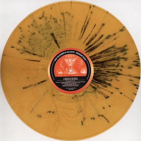 Hot Natured & Ali Love - Benediction Gold Splatter Vinyl Edition