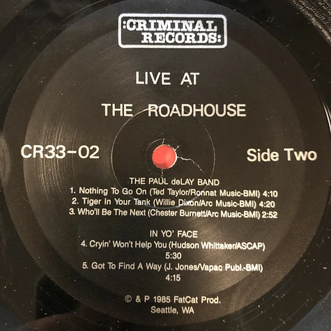 V.A. - Live At The Roadhouse