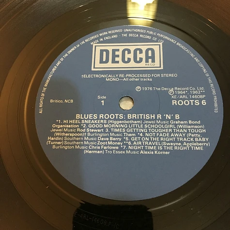 V.A. - Blues Roots - British R'n'B