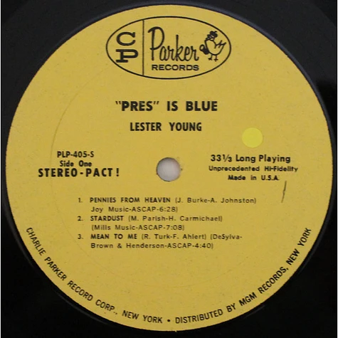 Lester Young - Pres Is Blue
