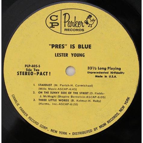 Lester Young - Pres Is Blue