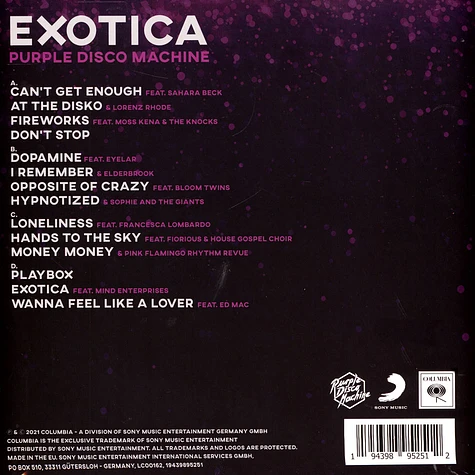 Purple Disco Machine - Exotica