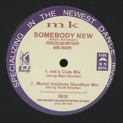 Marc Kinchen - Somebody New