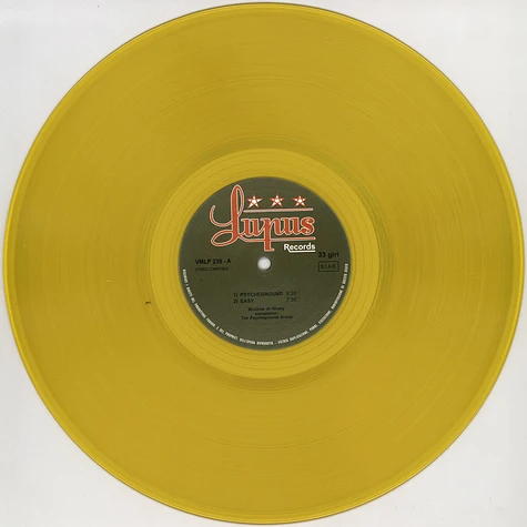 The Psycheground Group - Psychedelic And Underground Music Yellow Vinyl Edition