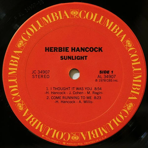 Herbie Hancock - Sunlight