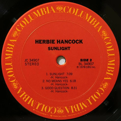 Herbie Hancock - Sunlight