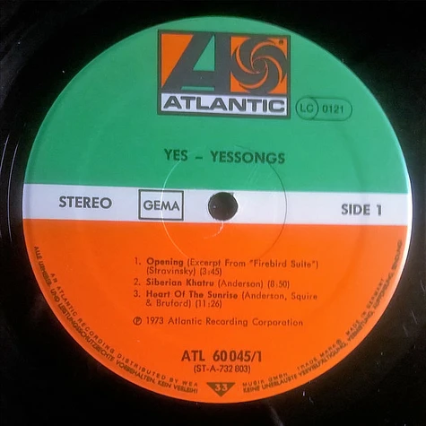 Yes - Yessongs