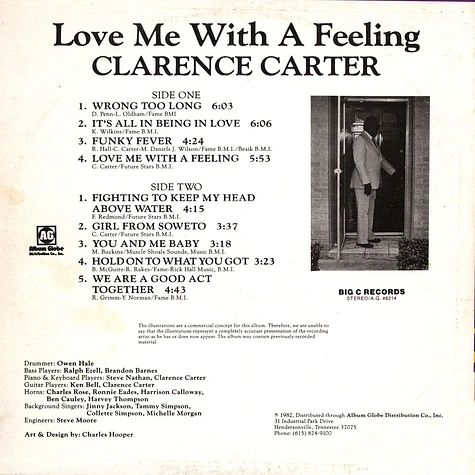 Clarence Carter - Love Me With A Feeling