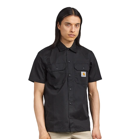 Carhartt WIP - S/S Master Shirt (Black) | HHV