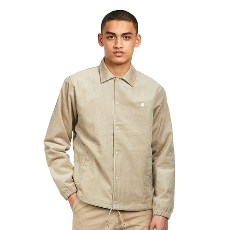 Carhartt WIP - Corduroy Coach Jacket (Wall / Wax) | HHV