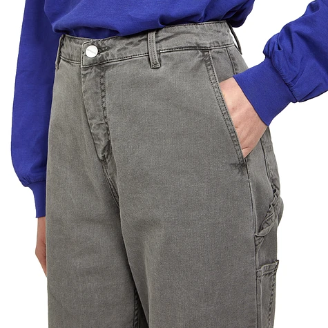 Shop Carhartt WIP W' Pierce Pant Straight Hudson Jeans women (black faded)  online