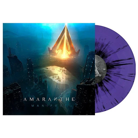Amaranthe - Manifest Purple/Black Splatter Vinyl Edition