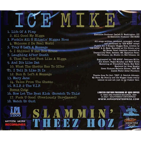 Ice Mike - Slammin' Theez Hoz