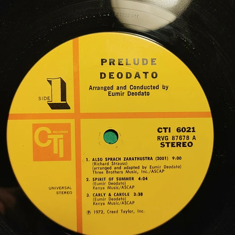 Eumir Deodato - Prelude