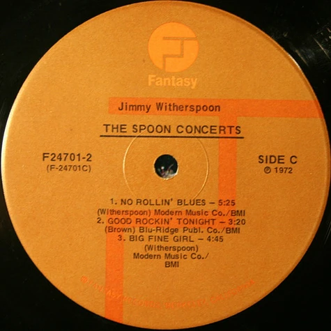Jimmy Witherspoon - The 'Spoon Concerts