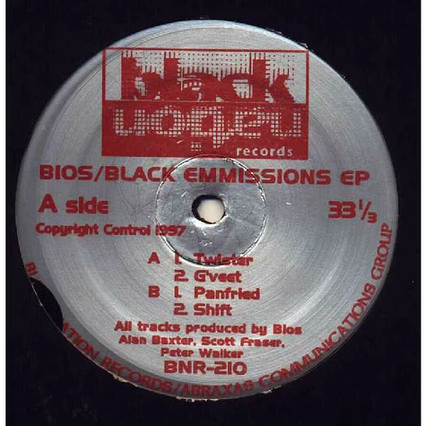 Bios - Black Emmissions EP