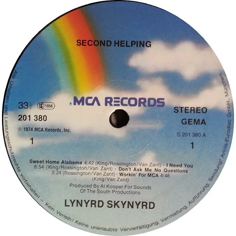 Lynyrd Skynyrd - Second Helping