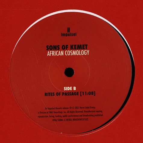 Sons Of Kemet - African Cosmology Black Friday Record Store Day 2021 Edition