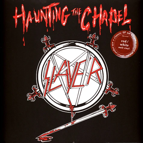 Slayer - Haunting The Chapel Red & White Vinyl Edition