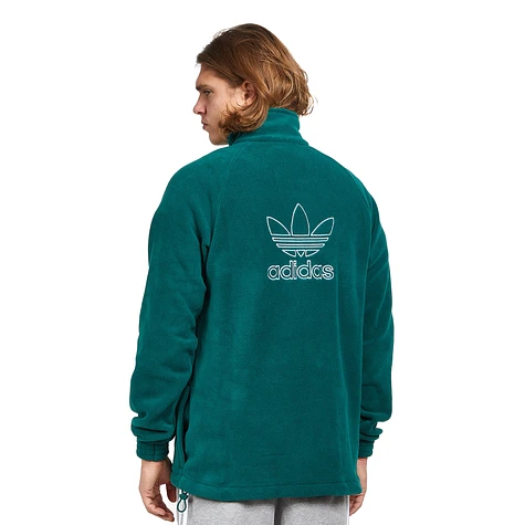 adidas - Adicolor Classics Teddy Fleece Halfzip Sweater